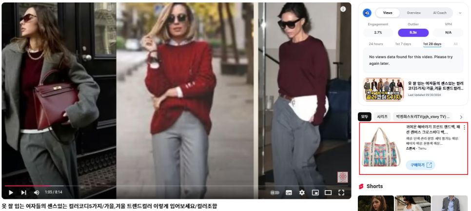 유튜브 영상 옆에 뜨는 광고