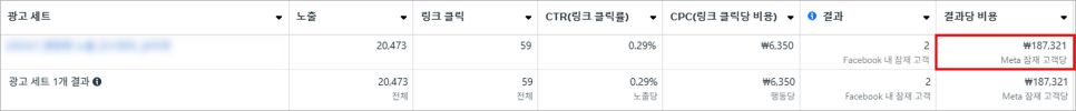 메타 광고 수동최적화_성과 개선